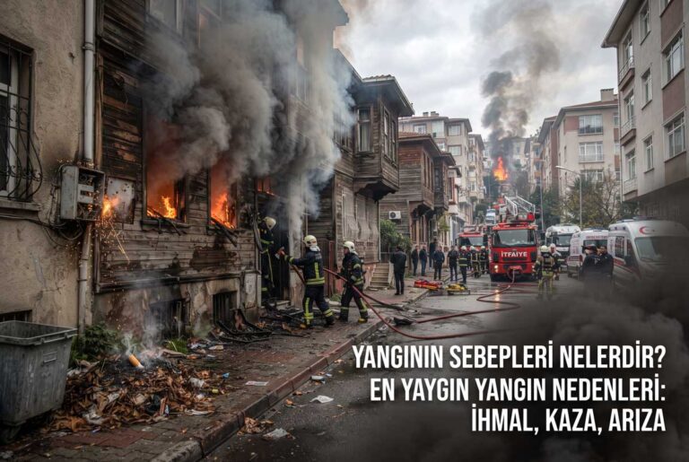 En Yaygın Yangın Nedenleri