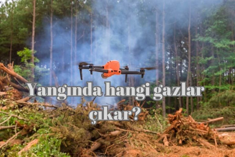Yangında çıkan gazlar